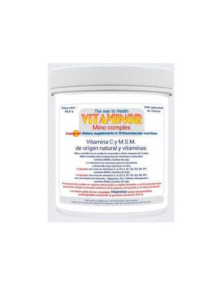 Vitaminor Mino Complex 240 cápsulas