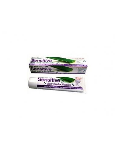 AloeDent Dentífrico Sensitive 100ml sin fluor