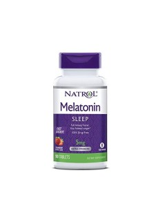 MELATONINA NATROL 5mg fast dissolve 90 tabletas