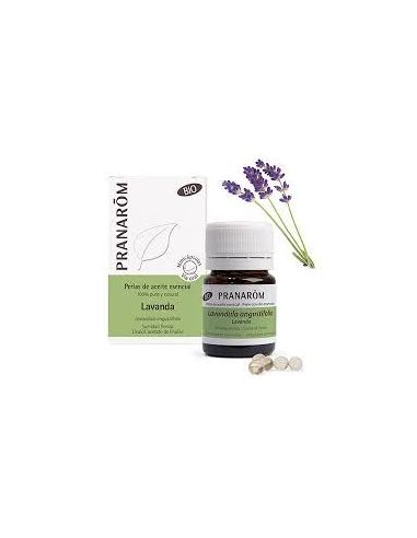 PRANAROM ACEITE LAVANDA BIO 60 PERLAS