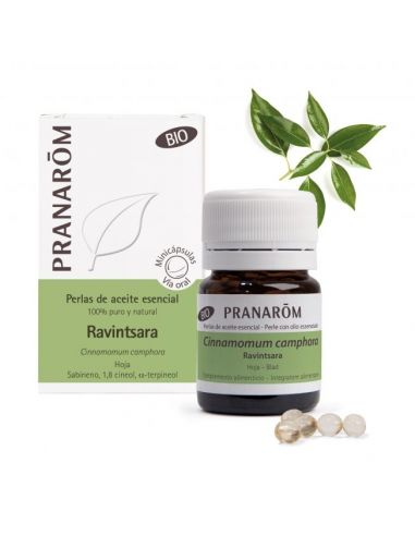 PRANAROM RAVINTSARA BIO 60 PERLAS