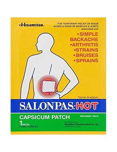 SALONPAS HOT  - PARCHE 1 UNIDAD