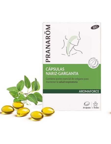 AROMAFORCE NARIZ-GARGANTA BIO 30 CAPSULAS