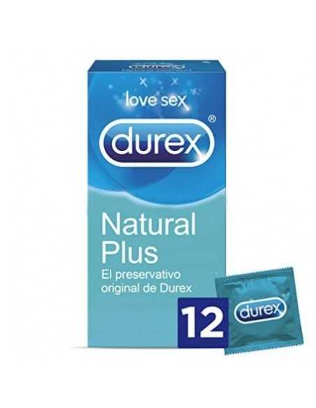 DUREX NATURAL PLUS 12 PRESERVATIVOS