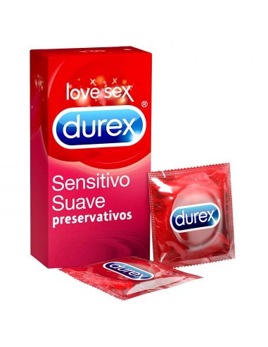 DUREX SENSITIVO SUAVE 12 PRESERVATIVOS