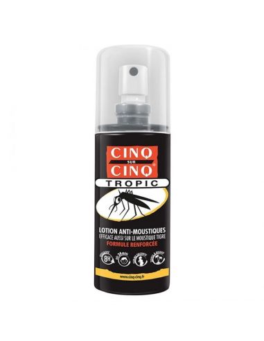 CINQ SUR CINQ TROPIC lotion anti-moustique