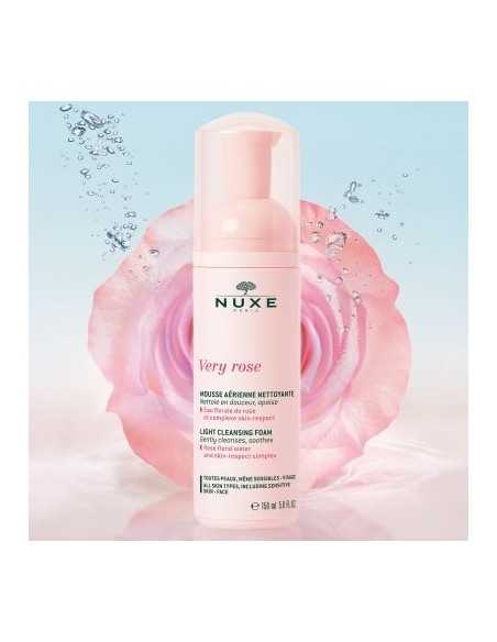 NUXE VERY ROSE ESPUMA SUAVE LIMPIADORA 150ML