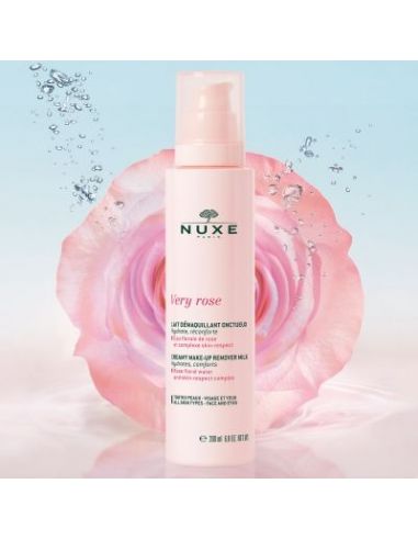 NUXE VERY ROSE LECHE DESMAQUILLANTE CREMOSA 200ML