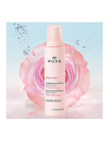 NUXE VERY ROSE LECHE DESMAQUILLANTE CREMOSA 200ML