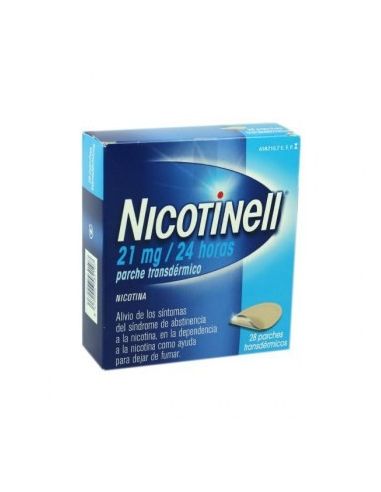 NICOTINELL 21MG/24H 28 PARCHES
