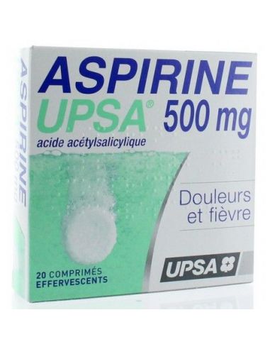 ASPIRINA UPSA 500 mg 20 comprimidos efervescentes