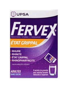 FERVEX ADULTO SIN AZUCAR 8 SOBRES