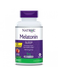 MELATONINA NATROL 5MG fast dissolve 150 Tabletas