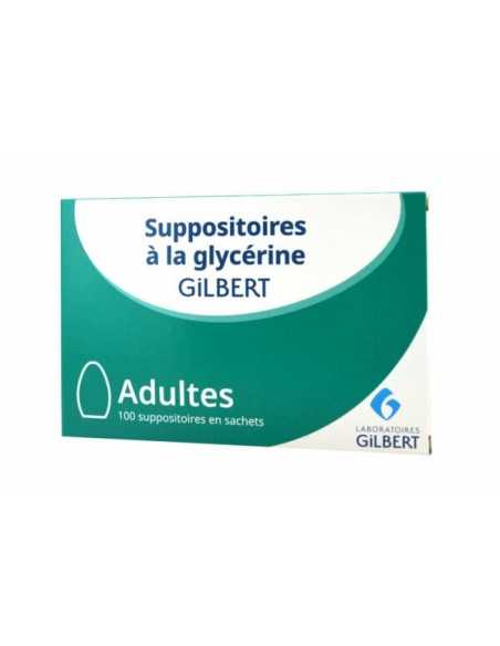 SUPOSITOIRE A LA GLYCÉRINE 100U GILBERT
