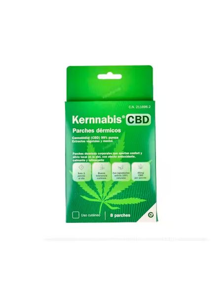 KERNNABIS CBD PARCHES DERMICOS 8 U