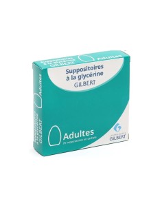 SUPOSITOIRE A LA GLYCÉRINE 25U GILBERT