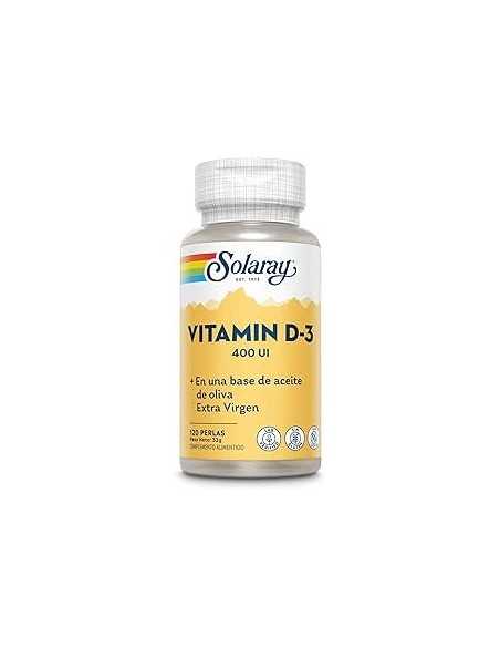 VITAMIN D3 400UI - 120 PERLAS
