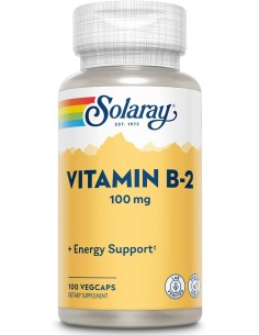 SOLARAY VITAMIN B2 - 100CAPS