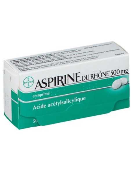 ASPIRINE DU RHÔNE 500MG 50 COMPRIÉS