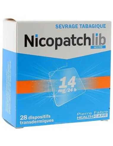 NICOPATCHLIB 14MG/24H 28 COMP