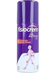 Fisiocrem Spray Active Ice 150ml – Efecto Frío para Dolor Muscular