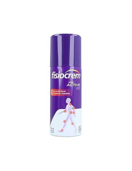 Fisiocrem Spray Active Ice 150ml – Efecto Frío para Dolor Muscular