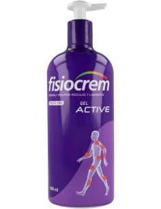 Fisiocrem Gel Active 600ml – Alivio Muscular Natural en Formato Ahorro
