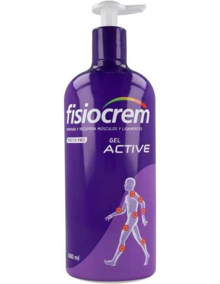 Fisiocrem Gel Active 600ml – Alivio Muscular Natural en Formato Ahorro