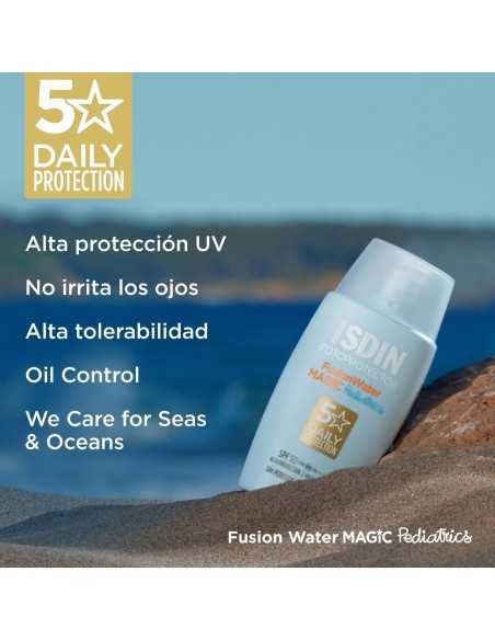 ISDIN Fusion Water MAGIC Pediatric SPF 50 – Fotoprotector Niños
