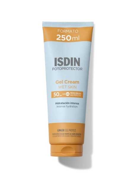 ISDIN Gel-Crema SPF 50+ 250ml – Protector Solar Hidratante y Ligero