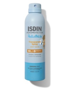 SDIN Spray Pediátrico Wet Skin SPF 50 – Protección Solar Infantil Transparente