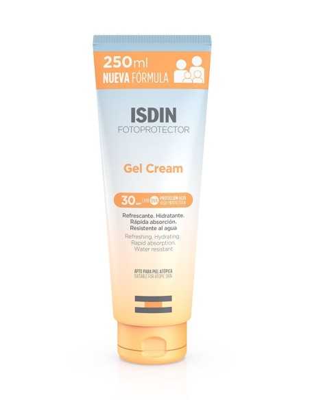 ISDIN Gel Cream SPF 30+ – Protector Solar Corporal Ligero y Fresco