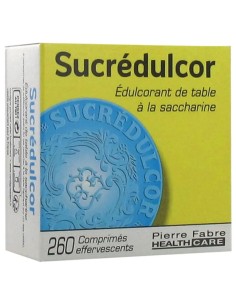 SUCREDULCOR 260 COMPRIMÉS EFFERVESCENTS