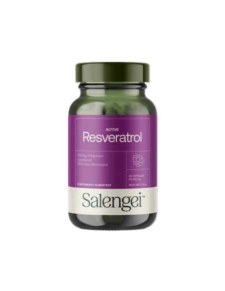 Salengei Active Resveratrol 500 mg – Antioxidante de Alta Concentración