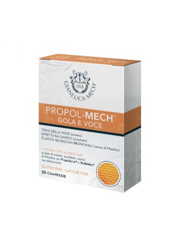Propol-Mech comprimidos para la garganta y voz