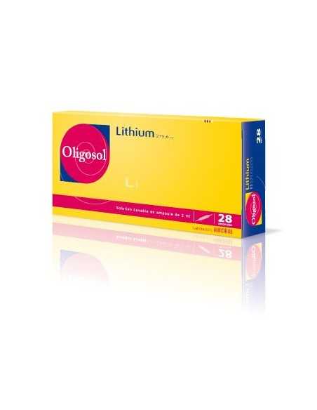 Oligosol Litio 28 ampollas 2ml Labcatal