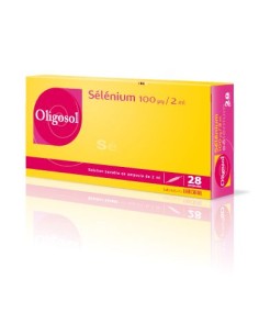 Oligosol Selenio 100mcg/2ml 28 ampollas Labcatal