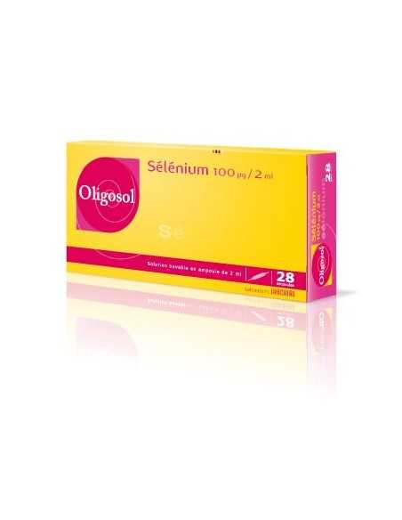 Oligosol Selenio 100mcg/2ml 28 ampollas Labcatal