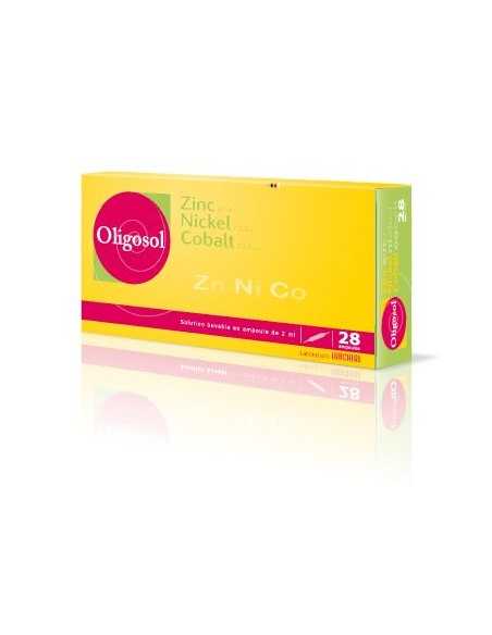 Oligosol Zinc Niquel Cobalto 28 ampollas de 2ml Labcatal