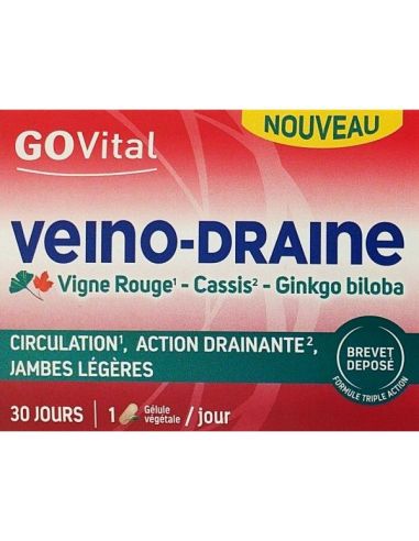 Govital Veinodraine 30 comprimidos piernas cansadas