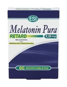 MELATONINA PURA 1,9MG RETARD ESI 60 MICROTABLETAS