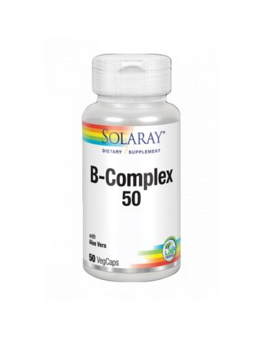 B-COMPLEX-50 50 VEGCAPS SOLARAY