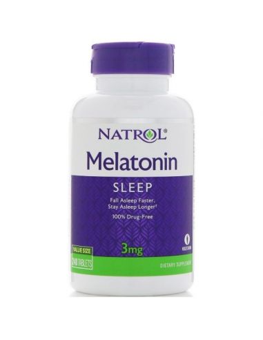 MELATONINA NATROL 3MG 240 tablets