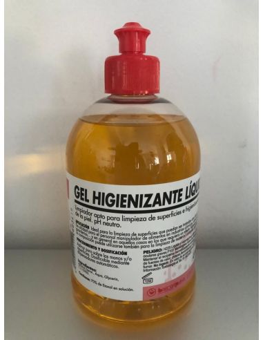 GEL HIGIENIZANTE LIQUIDO 500ML