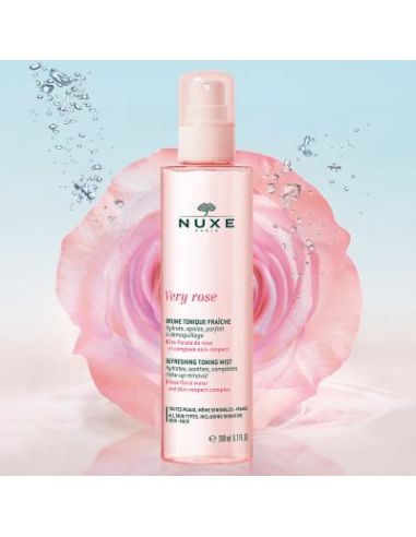 NUXE VERY ROSE AGUA MICELAR CALMANTE 3 EN 1 - TODAS LAS PIELES