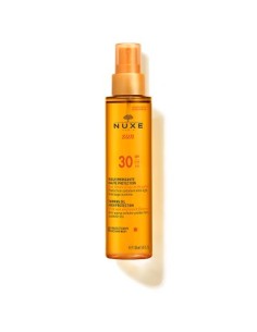 NUXE SUN - ACEITE BRONCEADOR PARA ROSTRO Y CUERPO ALTA PROTECCION SPF 30