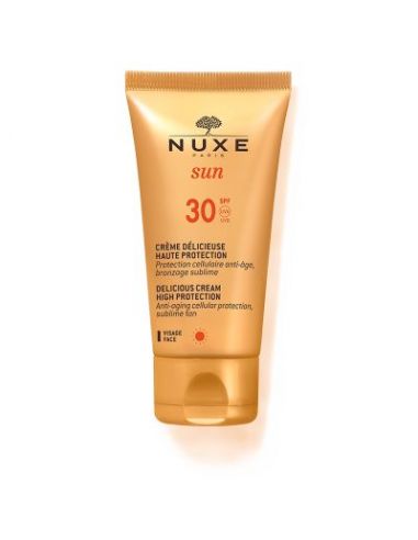 NUXE SUN - CREMA FACIAL DELICIOSA ALTA PROTECCIÓN SPF 30