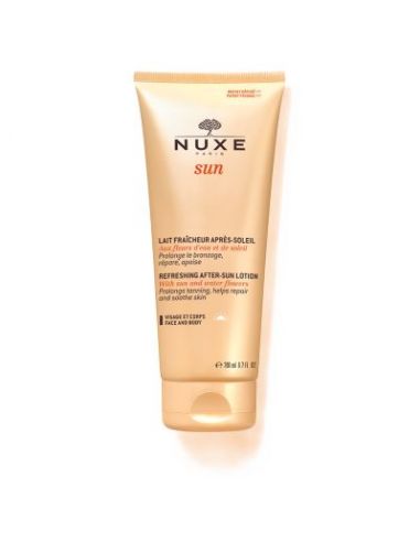 NUXE SUN - LECHE FACIAL Y CORPORAL REFRESCANTE PARA DESPUÉS DEL SOL