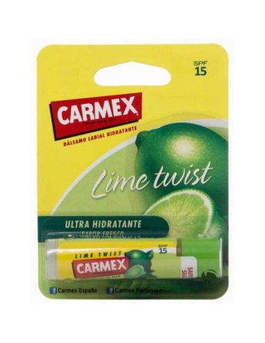 CARMEX BALSAMO LABIAL LIMA TWIST 4 GRS STICK