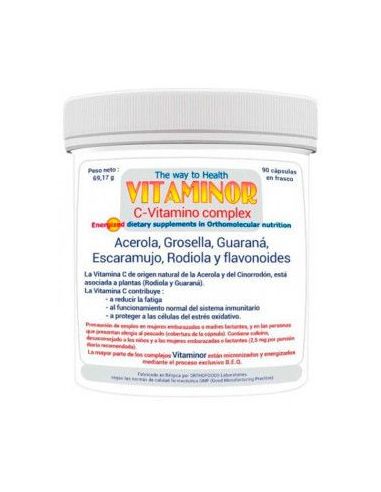 Vitaminor C-Vitamino Complex 90 cápsulas